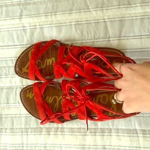 Sam Edelman lace up sandals
